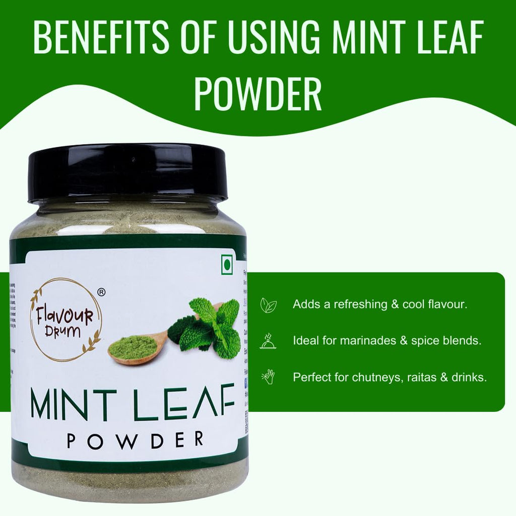 Flavour Drum Mint Leaf Powder