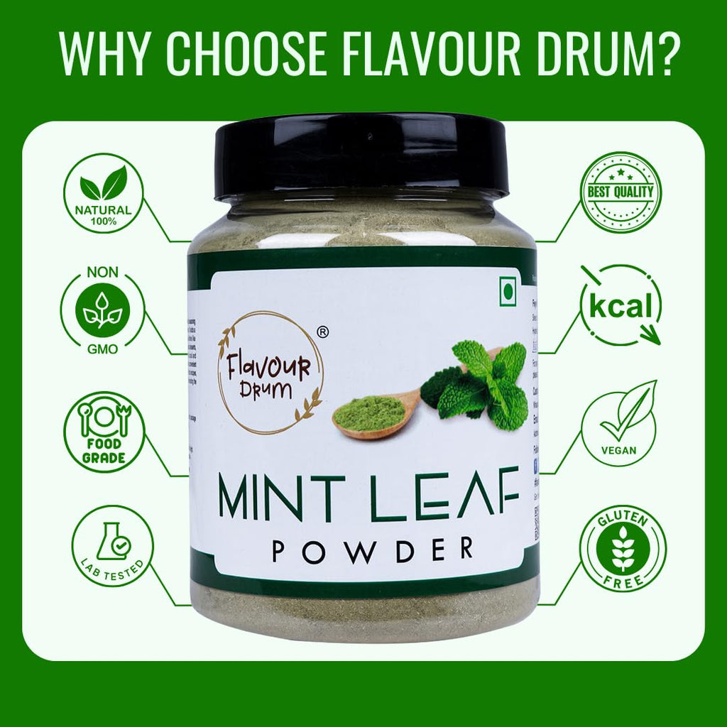 Flavour Drum Mint Leaf Powder