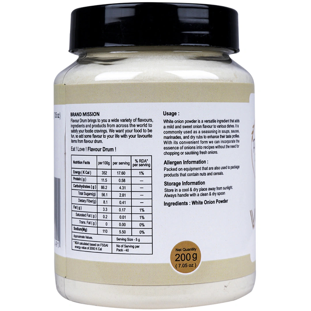 Flavour Drum White Onion Powder