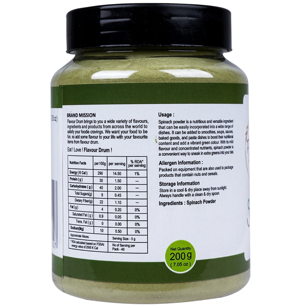 Flavour Drum Spinach Powder