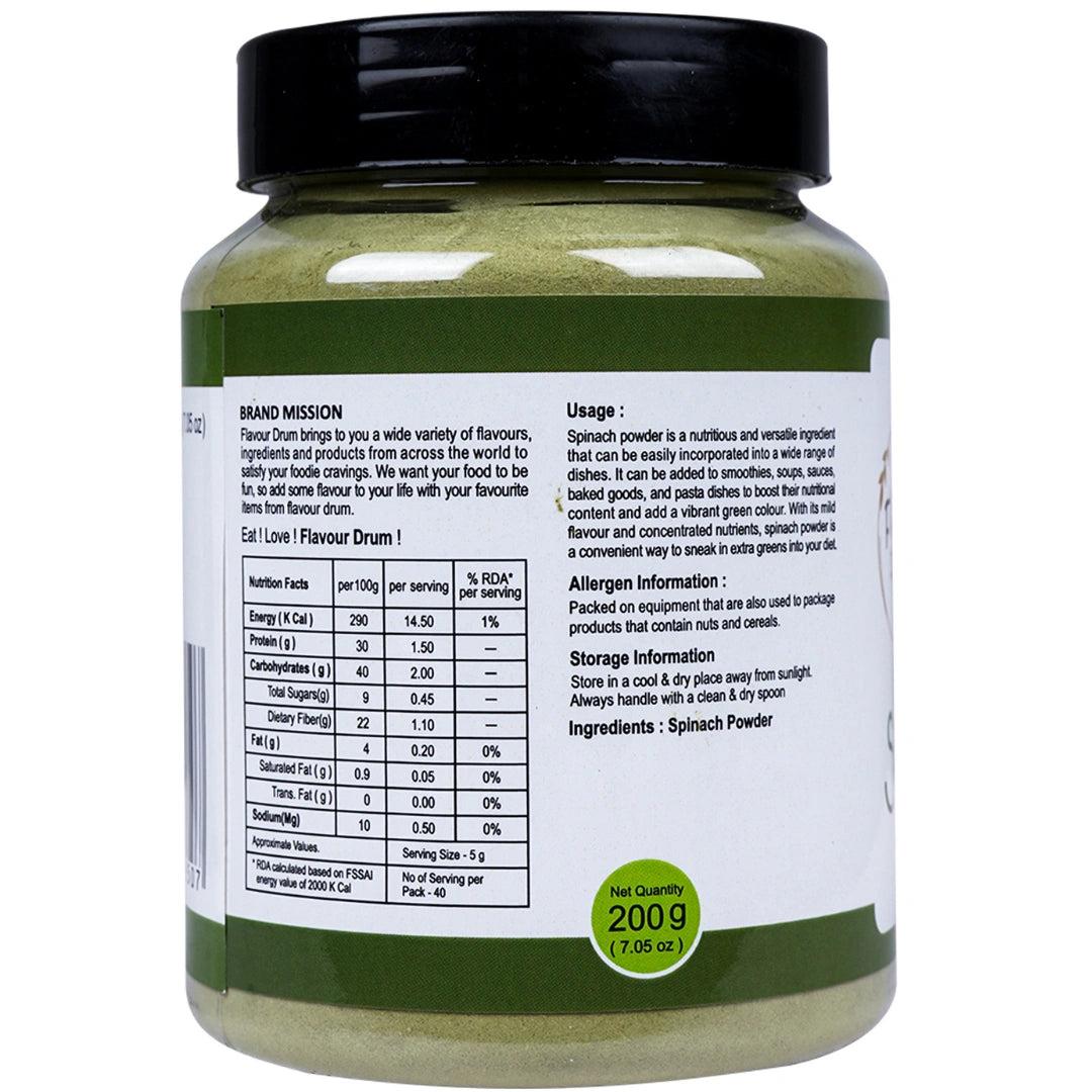 Flavour Drum Spinach Powder