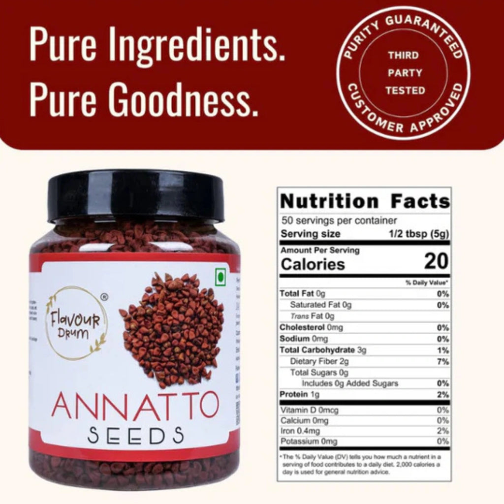 Flavour Drum Annatto Seeds