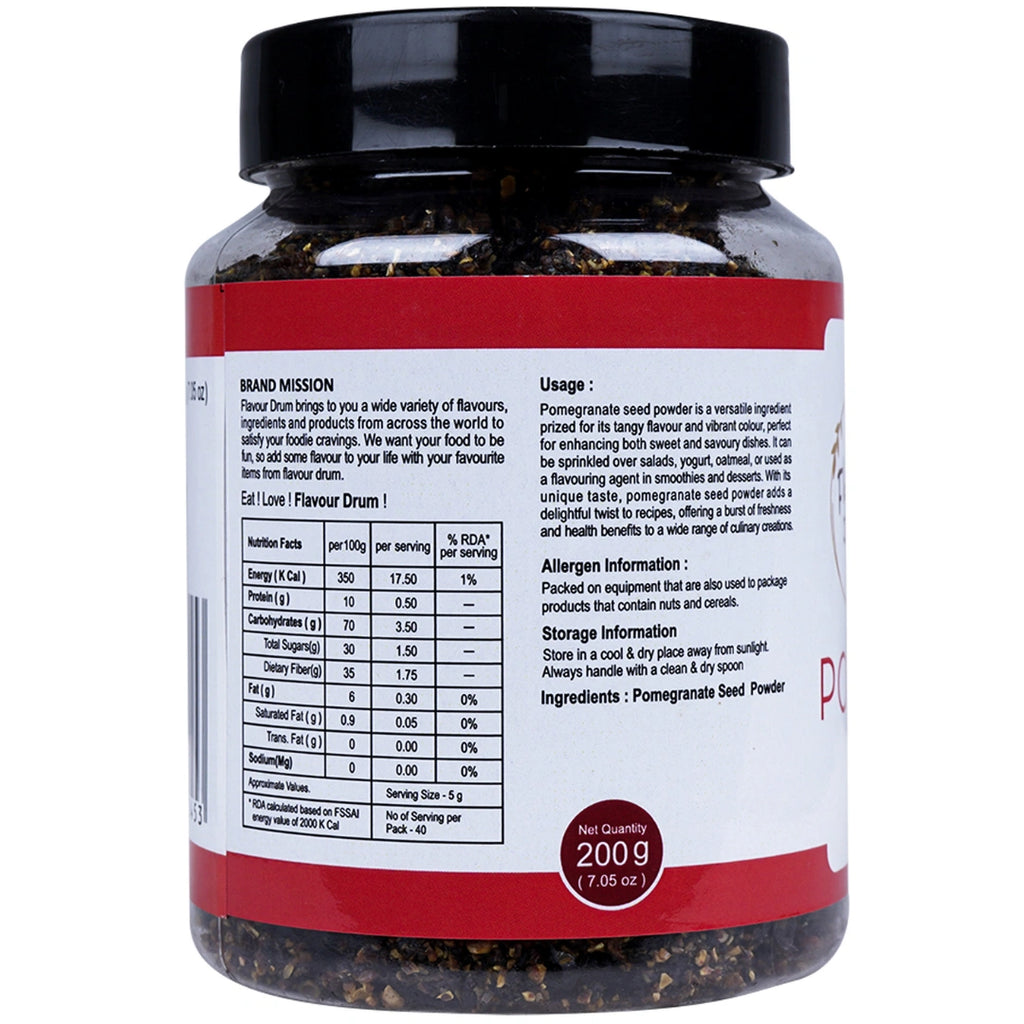 Flavour Drum Pomegranate Seed Powder