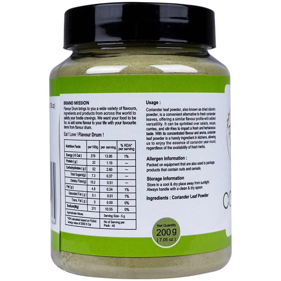 Flavour Drum Coriander Leaf Powder