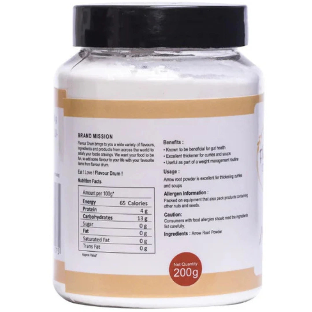 Flavour Drum Arrowroot powder