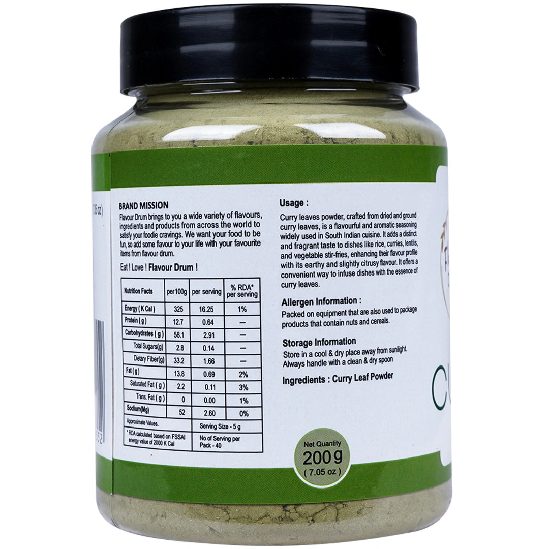 Flavour Drum Curry Leaf Powder