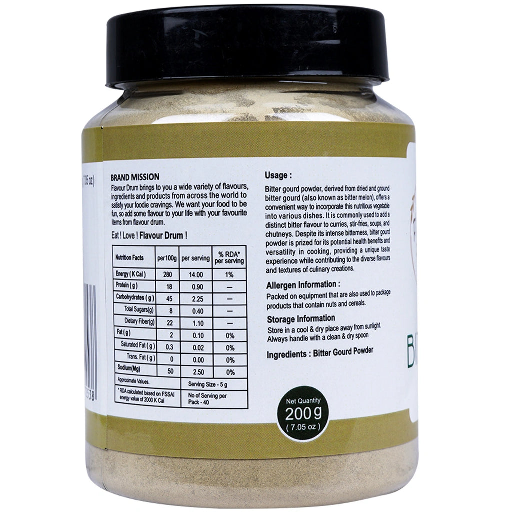 Flavour Drum Bitter Gourd Powder