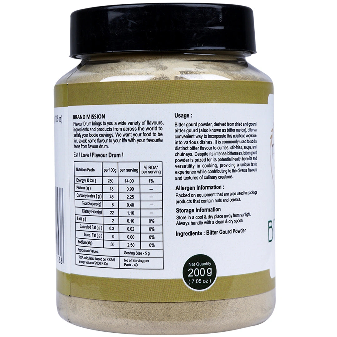 Flavour Drum Bitter Gourd Powder
