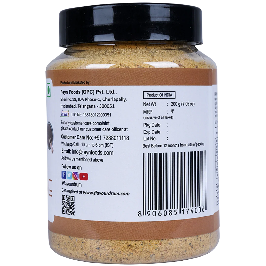 Flavour Drum Chia Sesame Chutney Powder