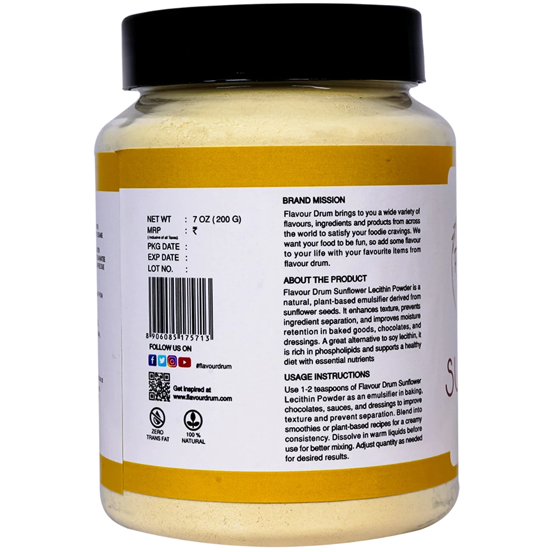 Flavour Drum Sunflower Lecithin