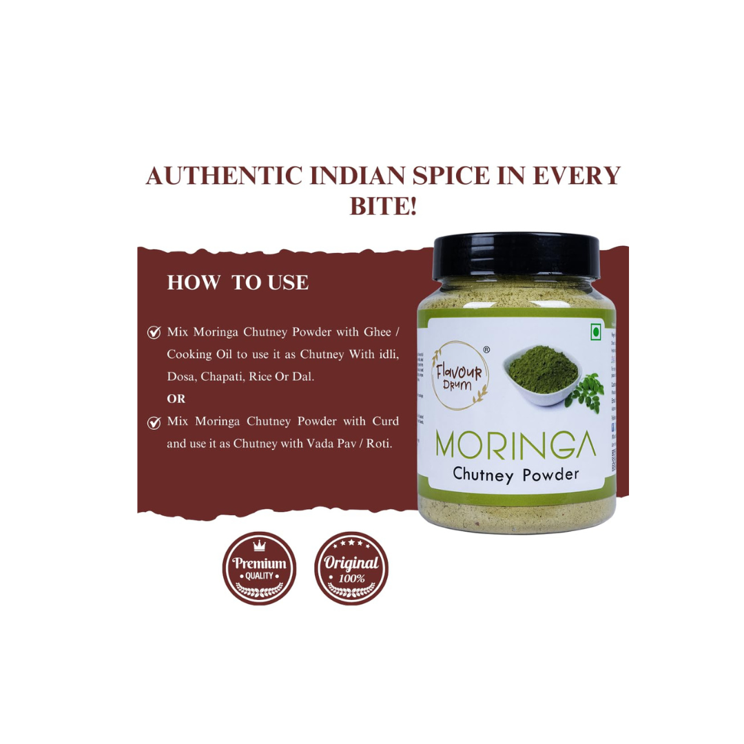 Flavour Drum Moringa Chutney Powder