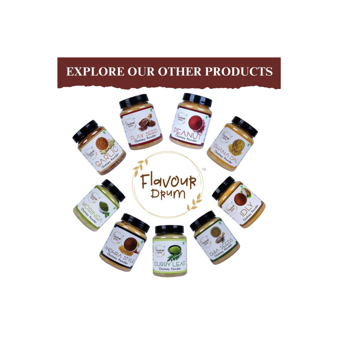 Flavour Drum Chia Sesame Chutney Powder