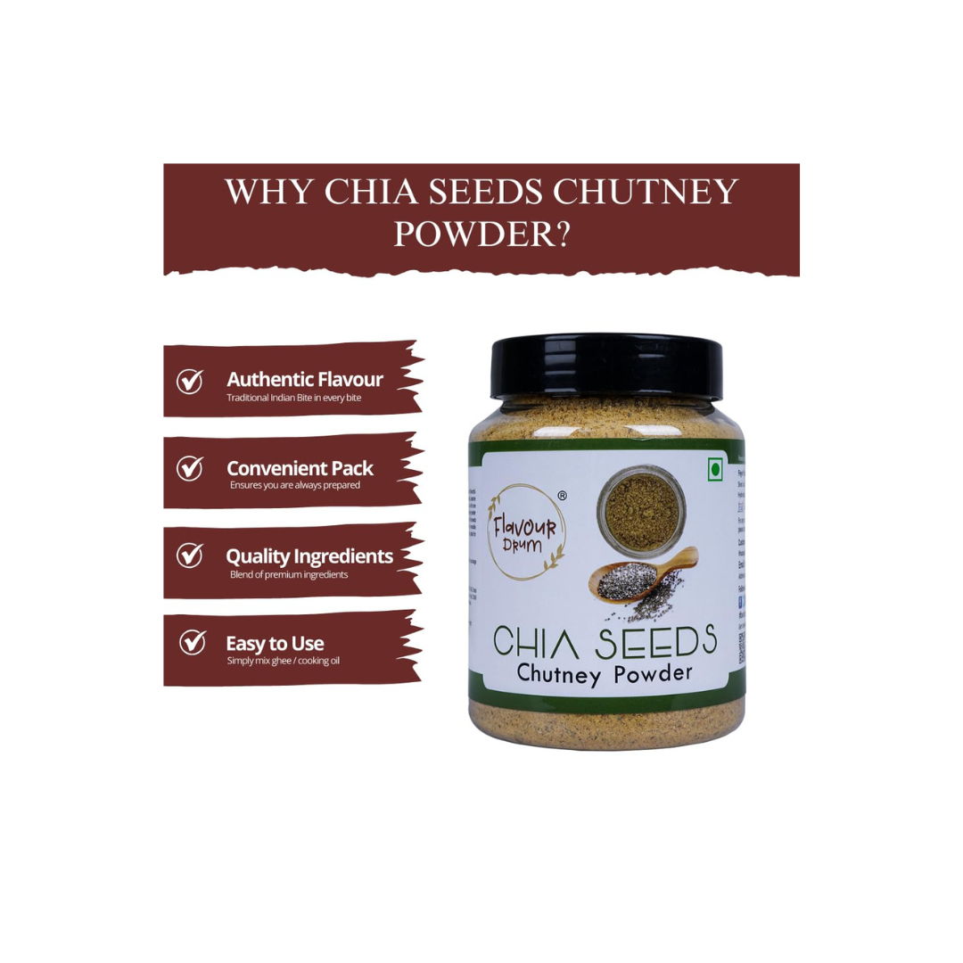 Flavour Drum Chia Seeds Chutney Powder