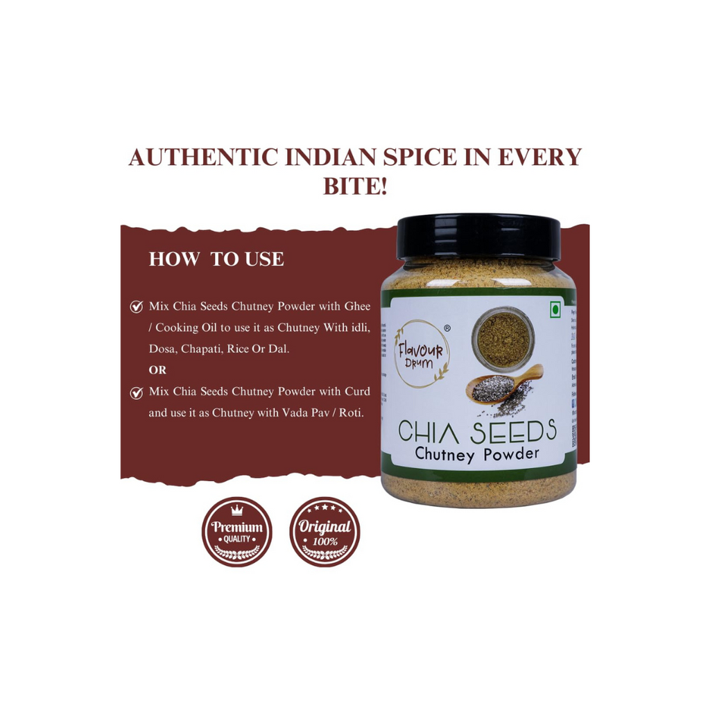 Flavour Drum Chia Seeds Chutney Powder