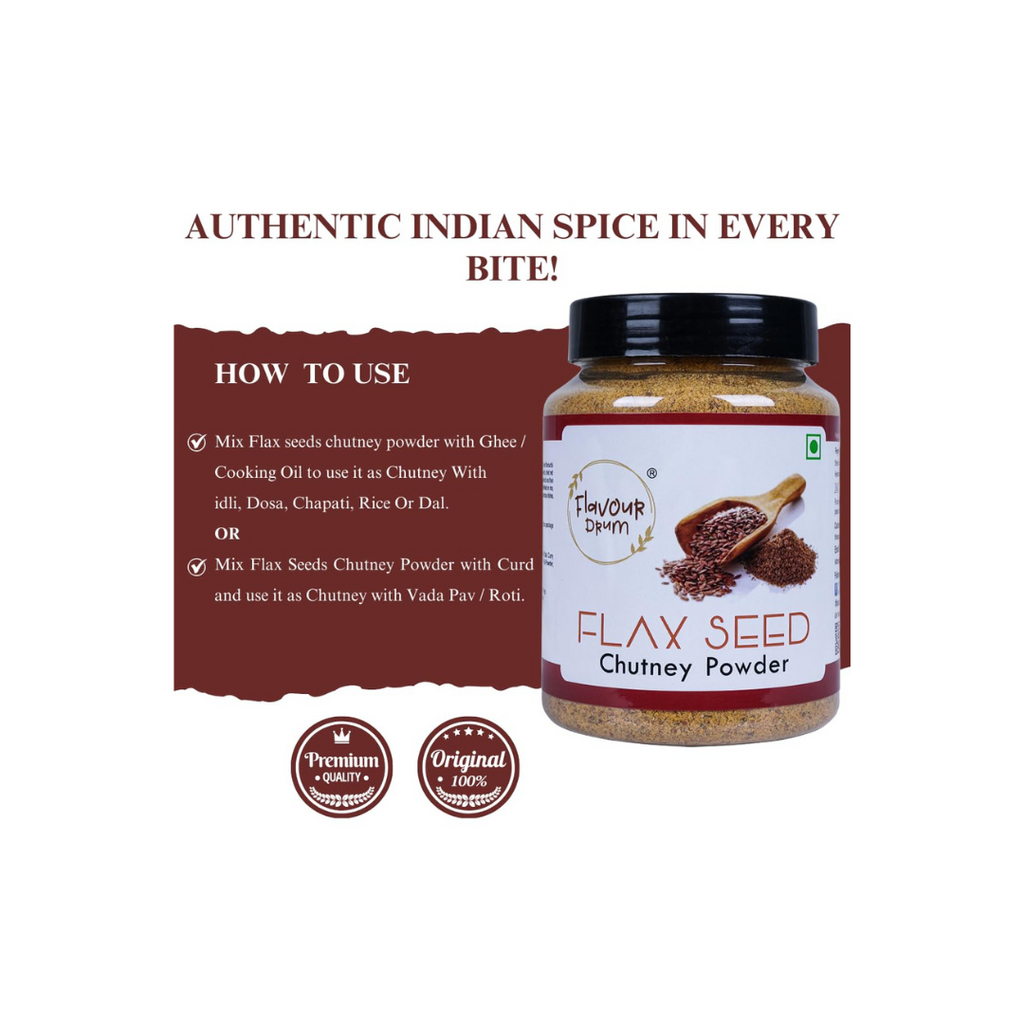Flavour Drum Flax Seed Chutney Powder
