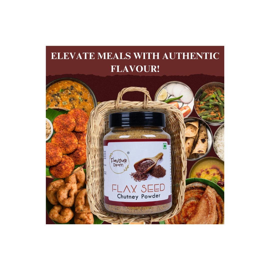 Flavour Drum Flax Seed Chutney Powder