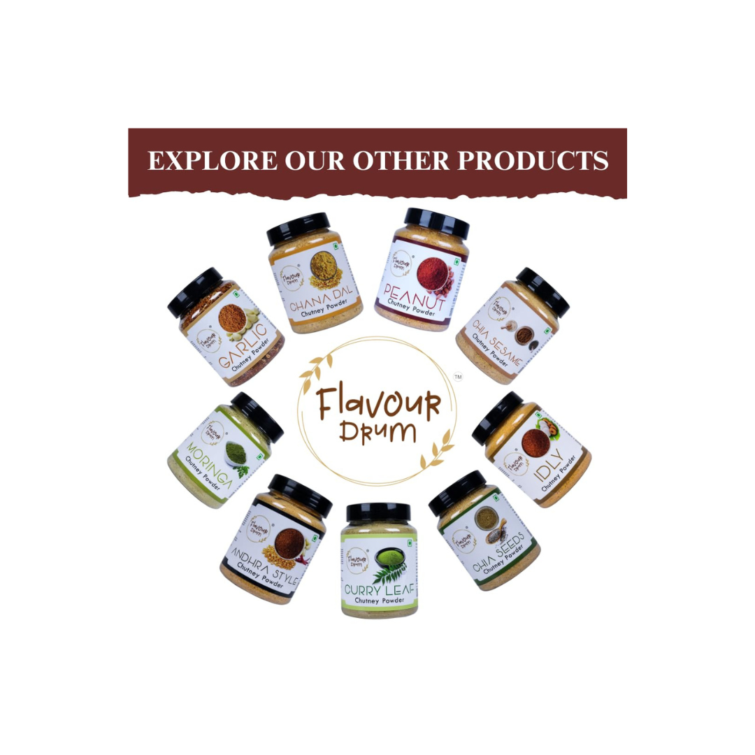 Flavour Drum Flax Seed Chutney Powder