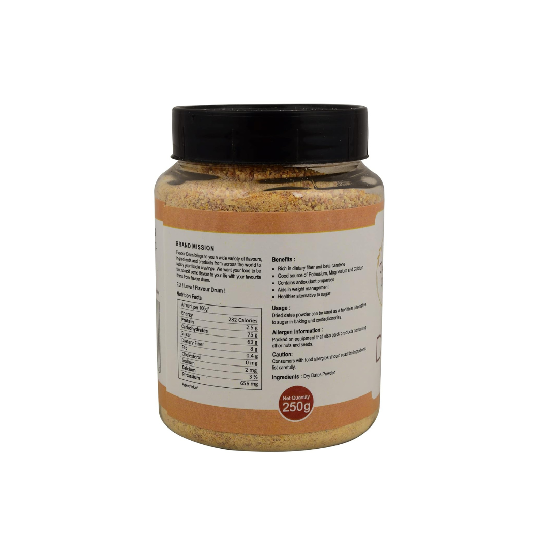 Flavour Drum Dry Dates Powder