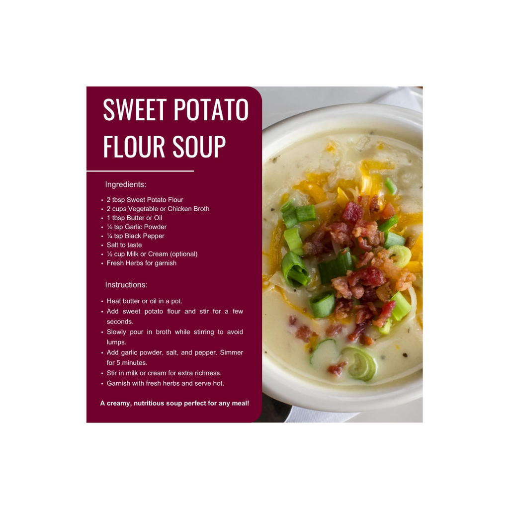 Flavour Drum Sweet Potato Flour