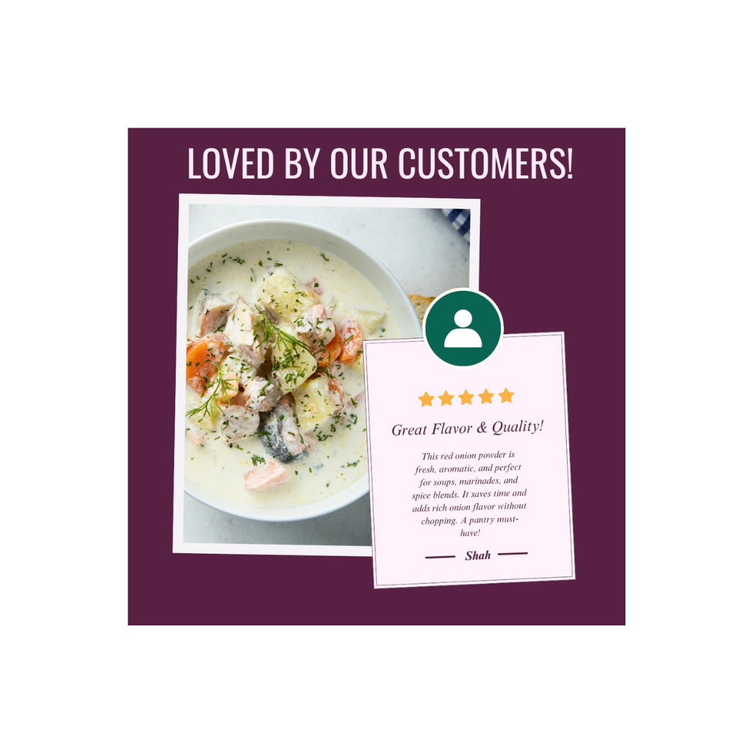 Flavour Drum Red Onion Powder