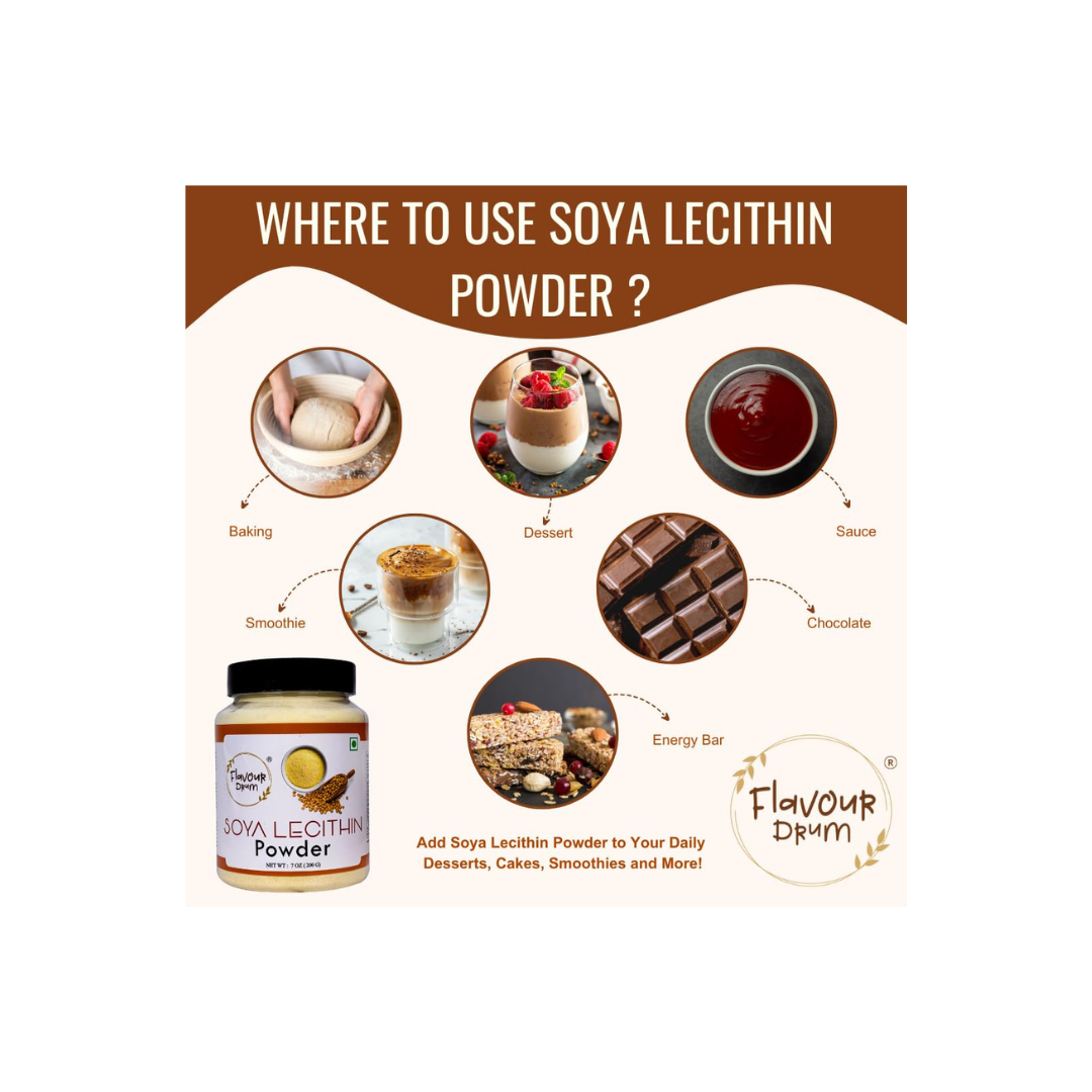 Flavour Drum Soya Lecithin Powder