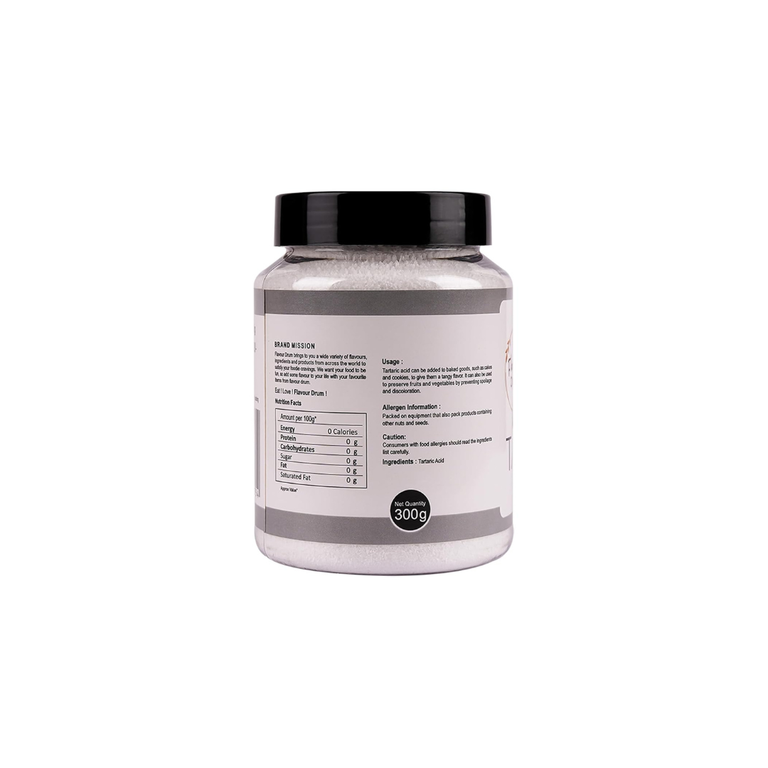 Flavour Drum Tartaric Acid