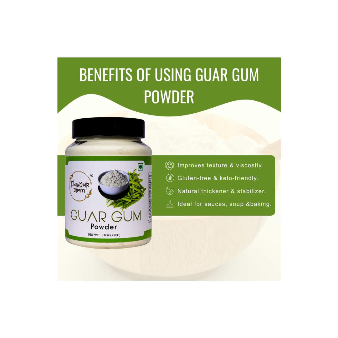 Flavour Drum Guar Gum Powder