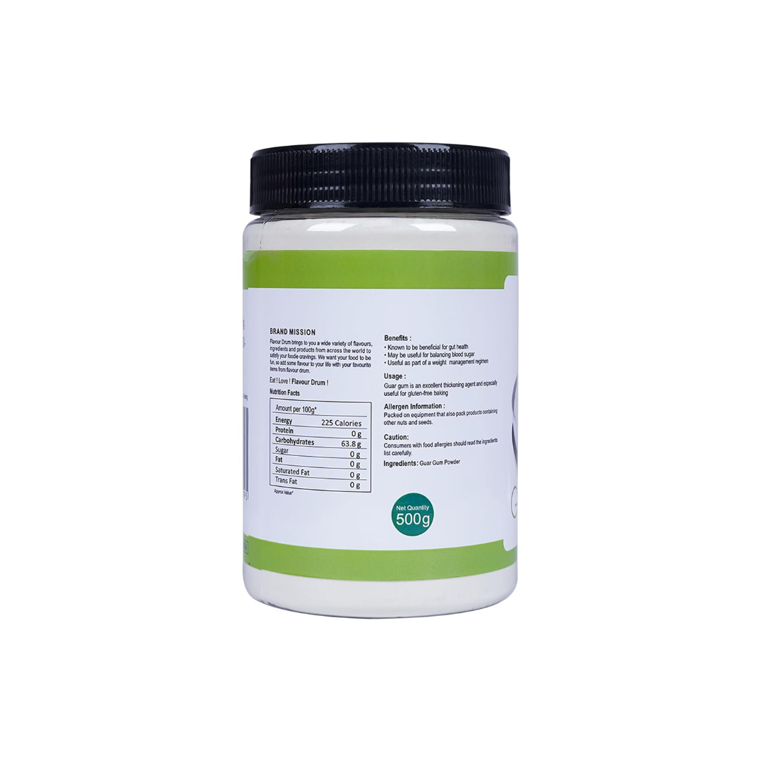 Flavour Drum Guar Gum Powder