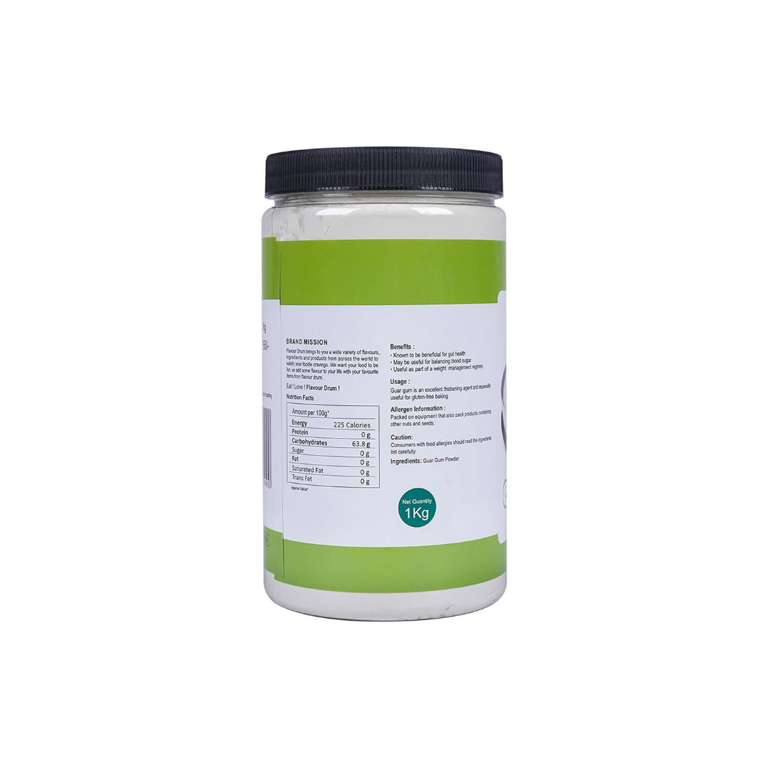 Flavour Drum Guar Gum Powder