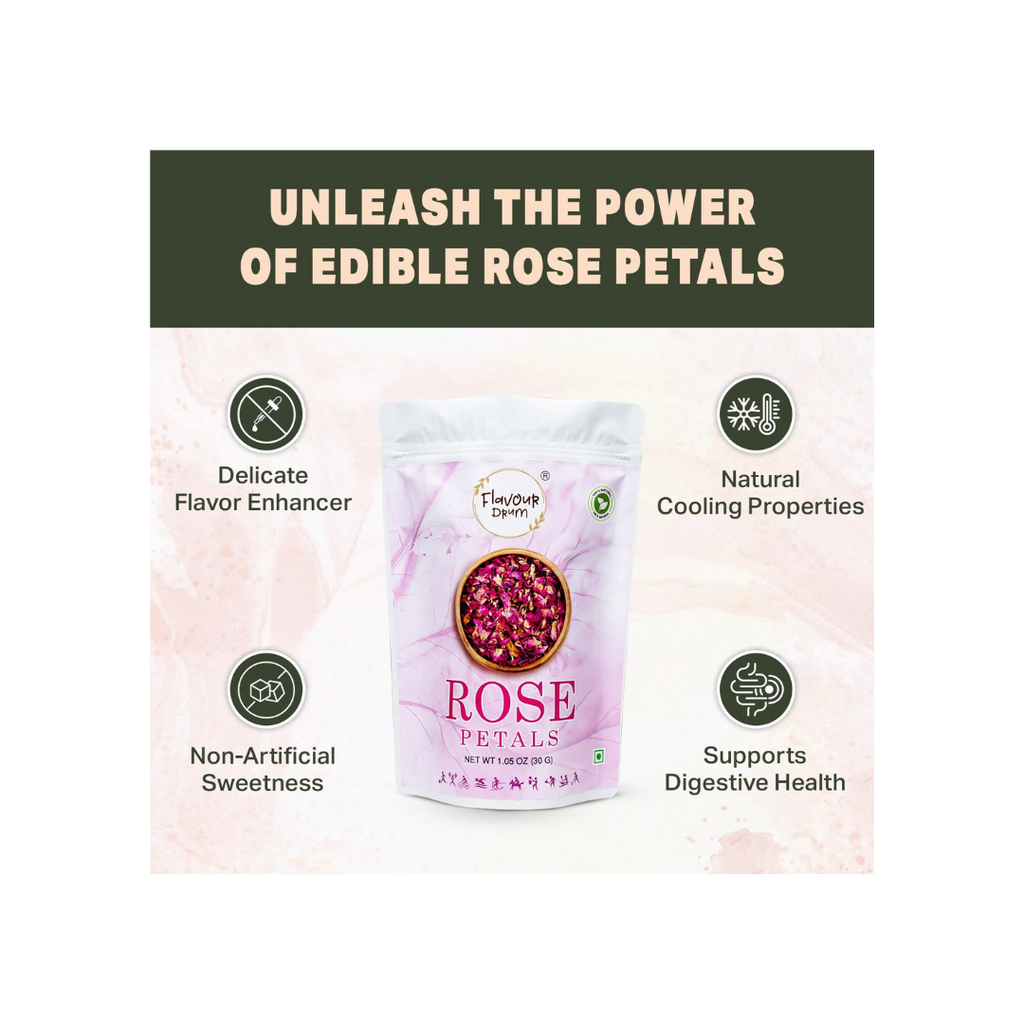Flavour Drum Rose Petals