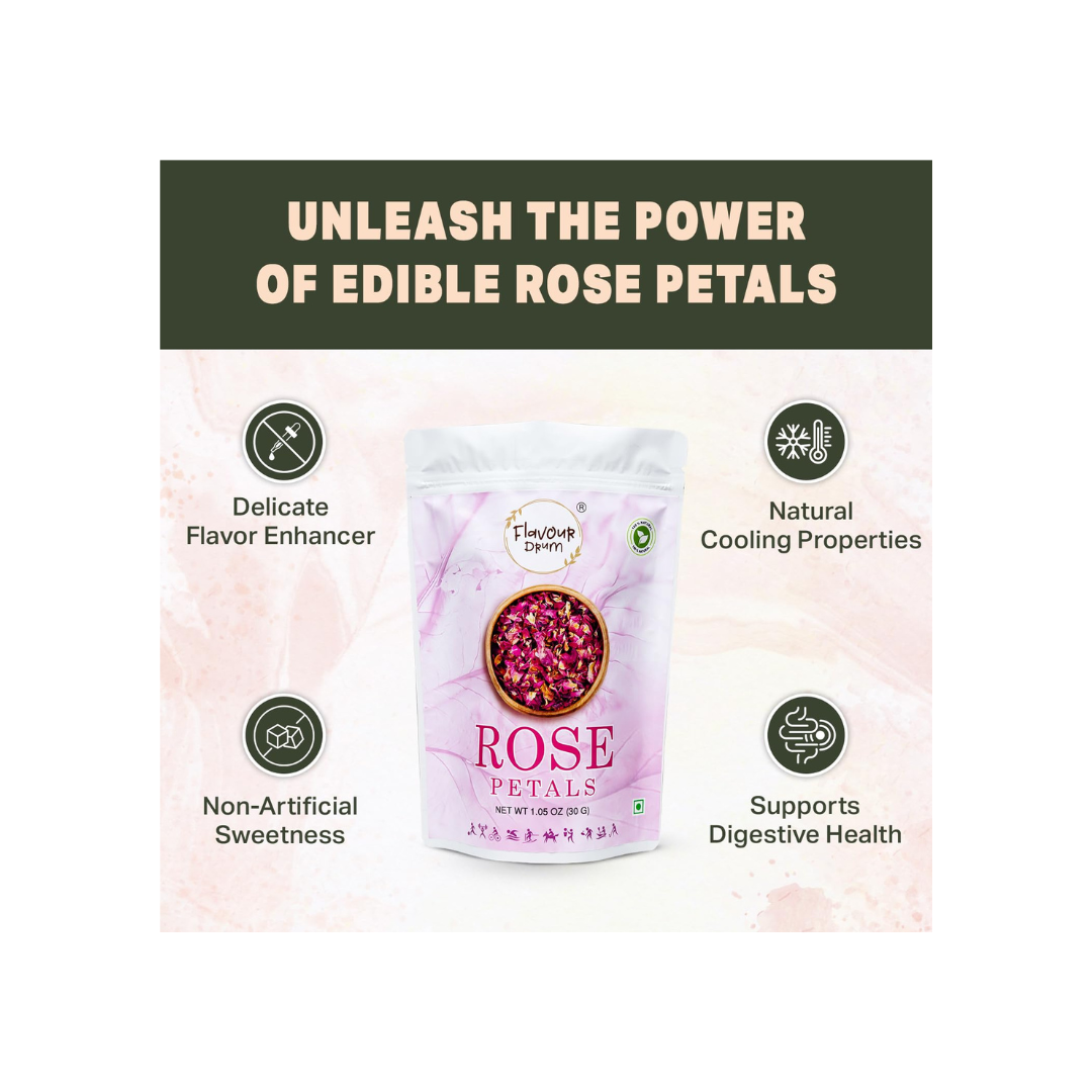 Flavour Drum Rose Petals