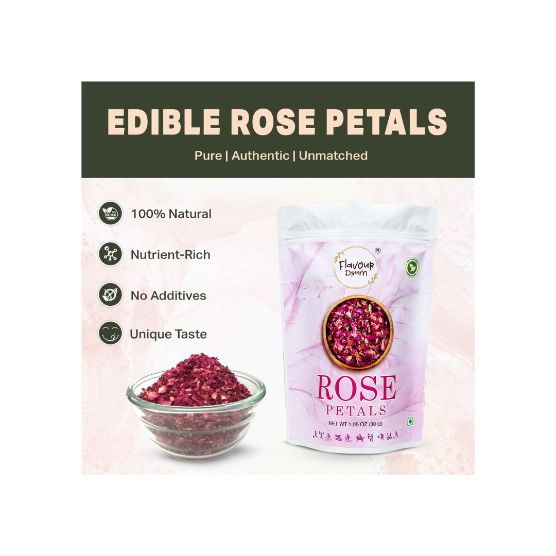 Flavour Drum Rose Petals