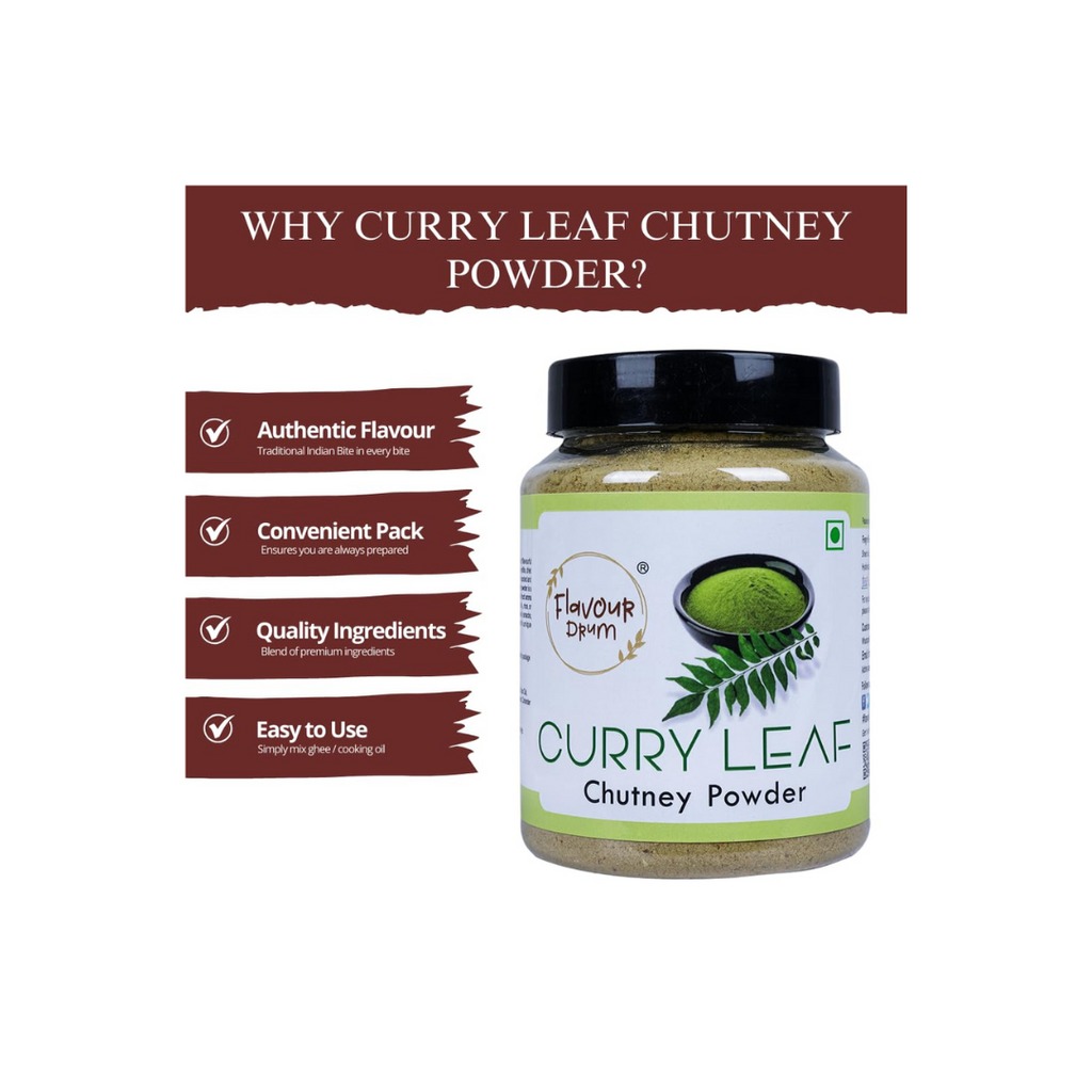 Flavour Drum Curry Leaf Chutney Powder