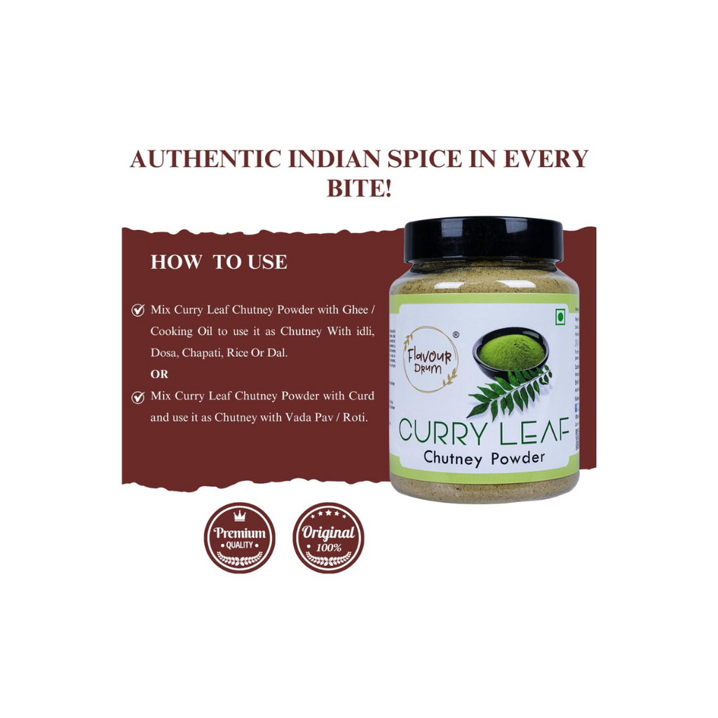 Flavour Drum Curry Leaf Chutney Powder
