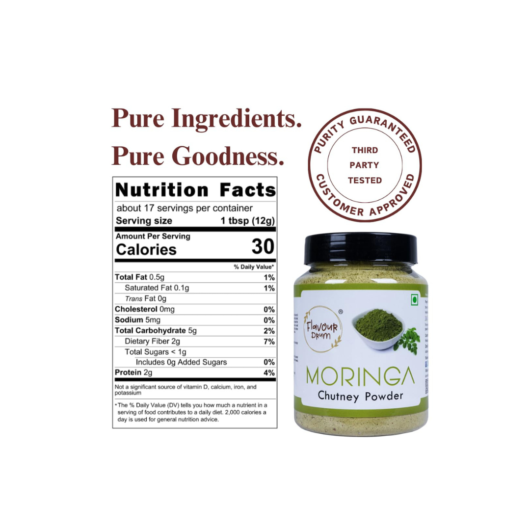 Flavour Drum Moringa Chutney Powder
